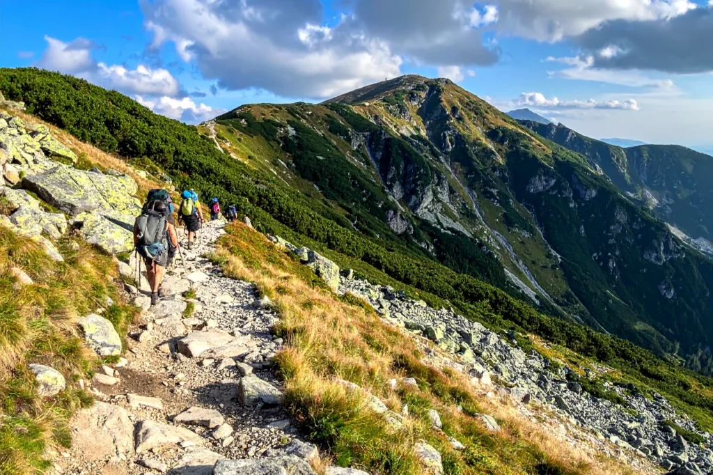 Szlak pieszy z Lipowej na Skrzyczne